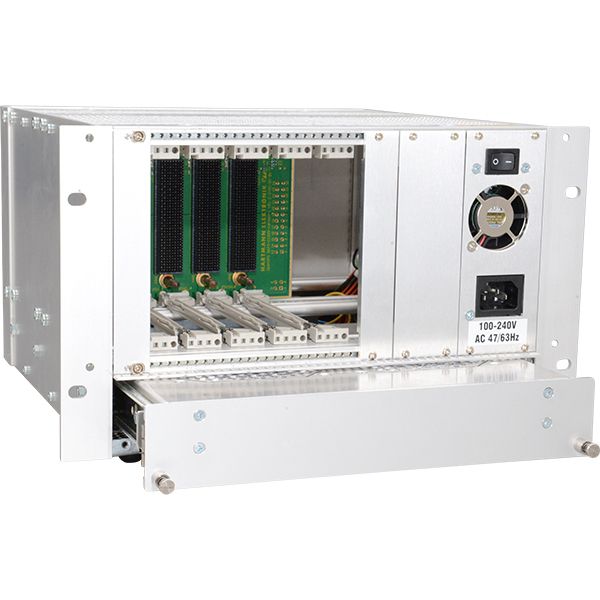 VPX Chassis 4U 50HP 5 Slots Hartmann Electronic VPX Chassis 4U 50HP 5 Slots Hartmann Electronic